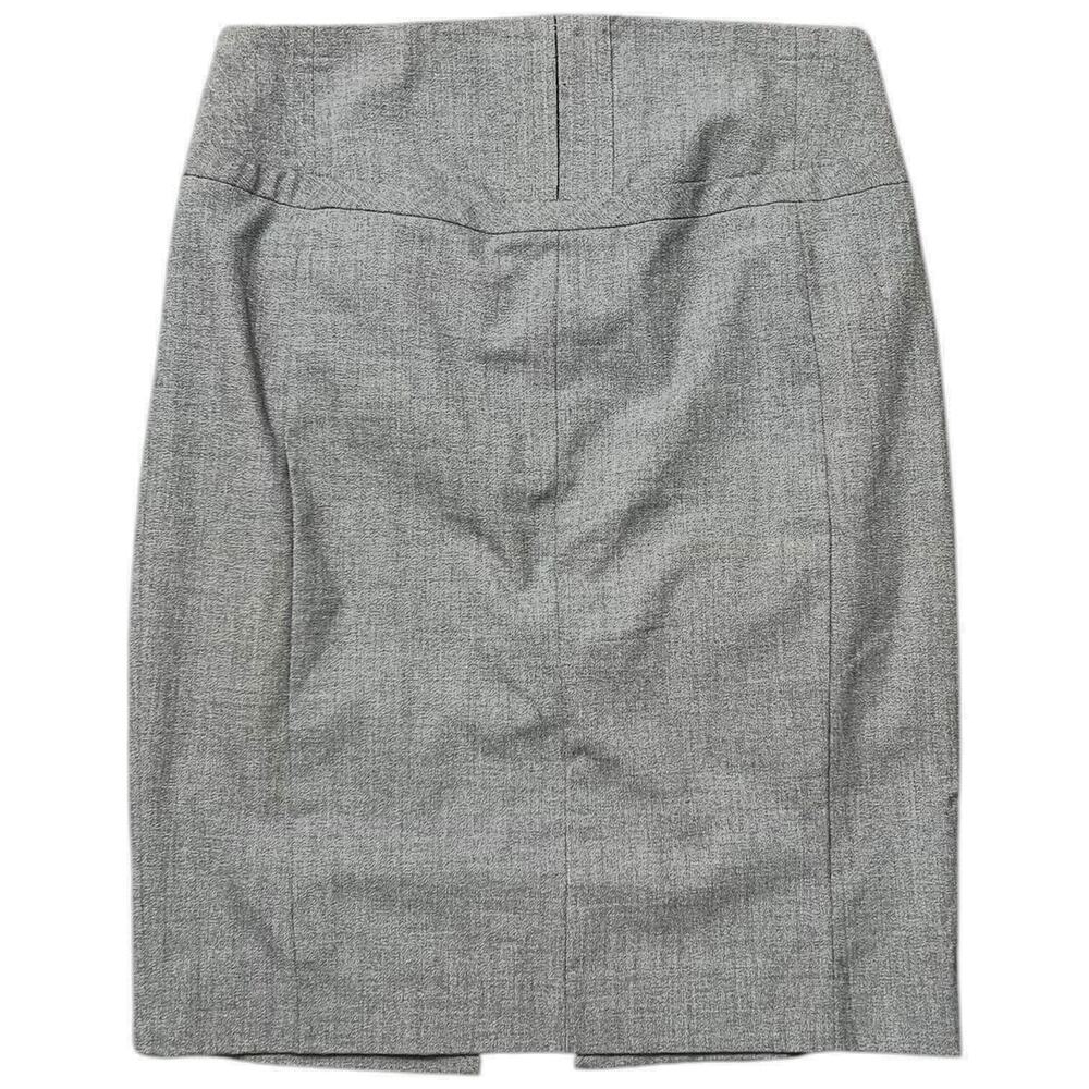 Express Design Studio Gray Pencil Skirt Career Workwear Stretch Lined - 8